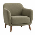 Sessel Stoff Grün 80x75x70 cm