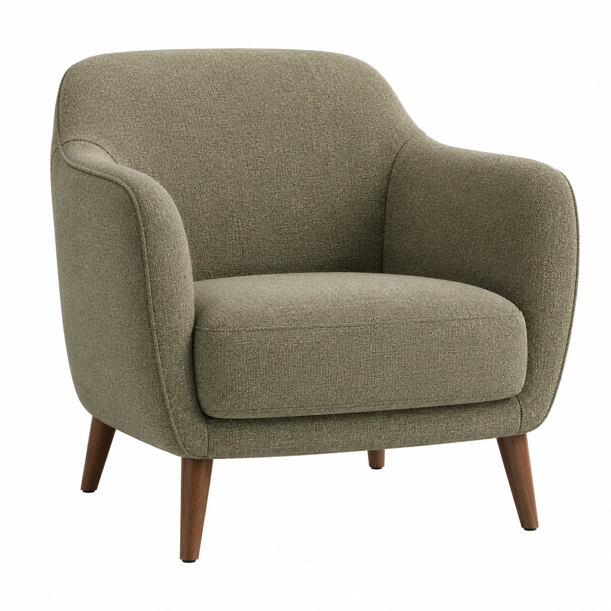 Sessel Stoff Grün 80x75x70 cm