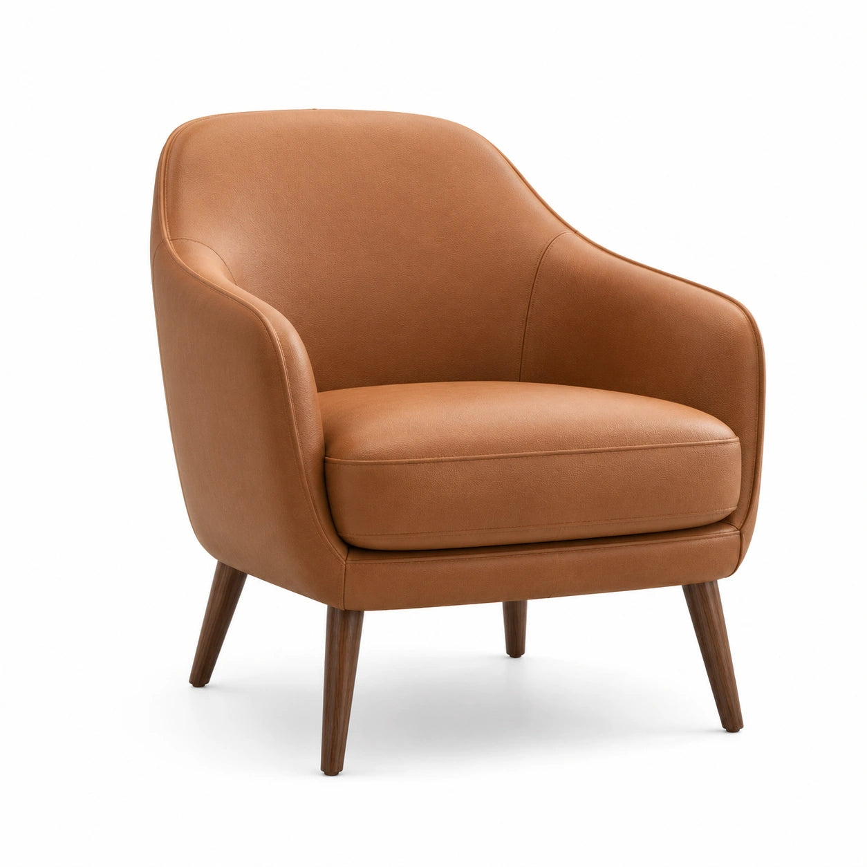 Sessel Leder Braun 75x80x85 cm
